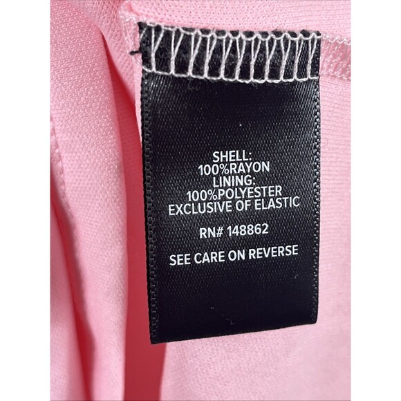 Torrid Womens 5X Spaghetti Strap Pinafore Button Front Mini Dress Pink NWT $75 - Picture 3 of 6